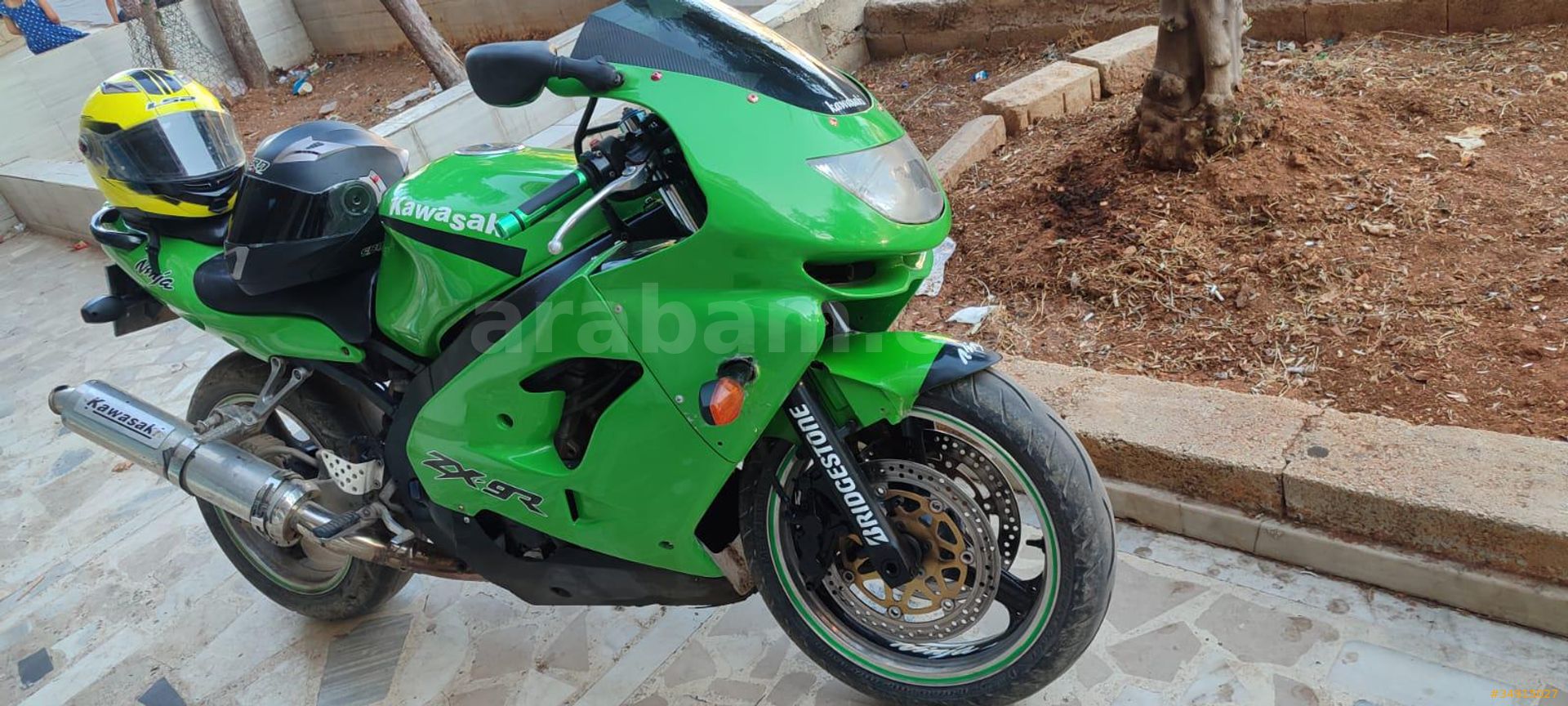 Sahibinden Kawasaki ZX-9R 1998 Model Gaziantep 99.000 km Yeşil