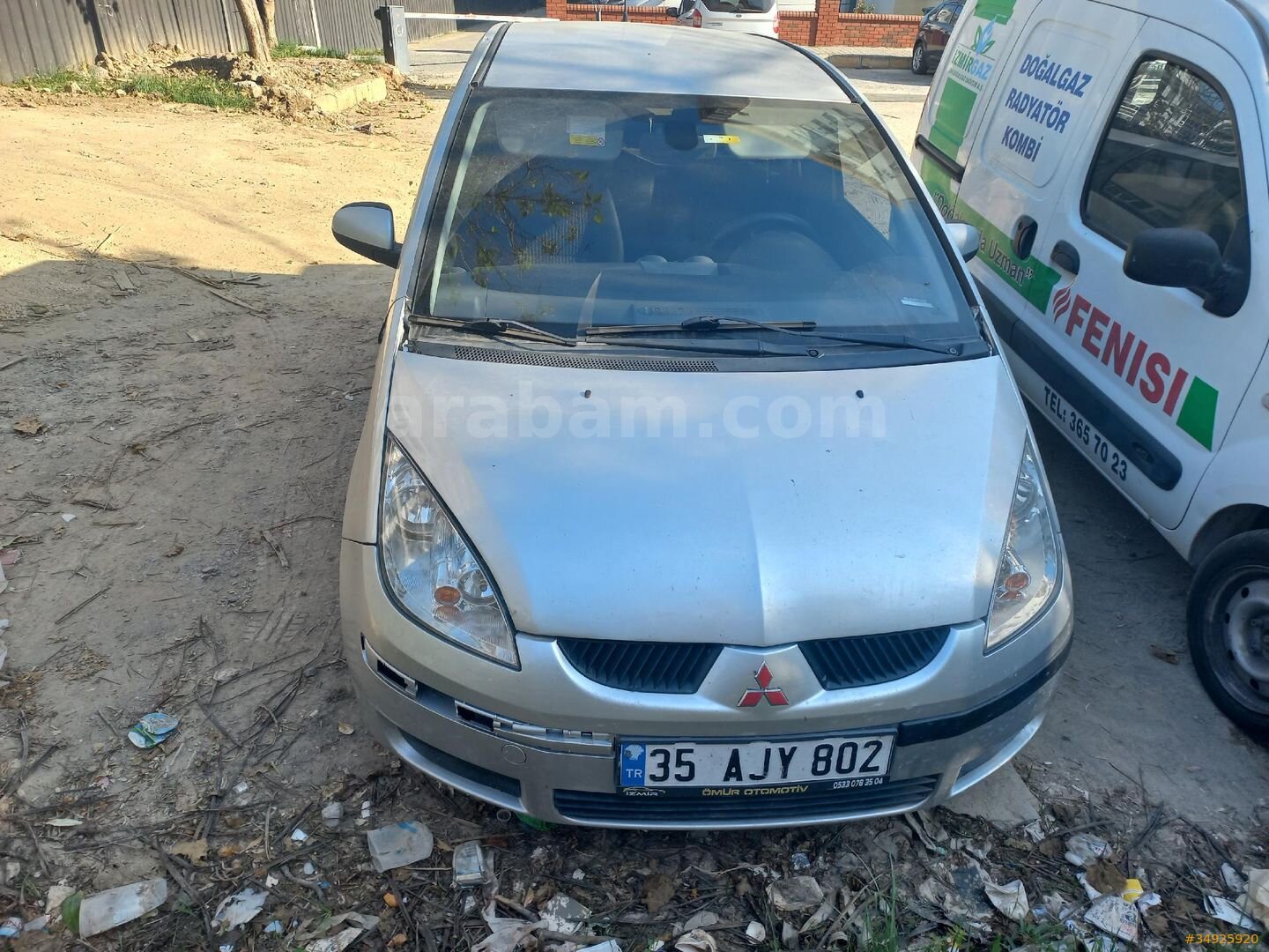 Sahibinden Mitsubishi Colt 1.5 DI-D Inform 2006 Model İzmir 268.000 km Gri (Gümüş) 1