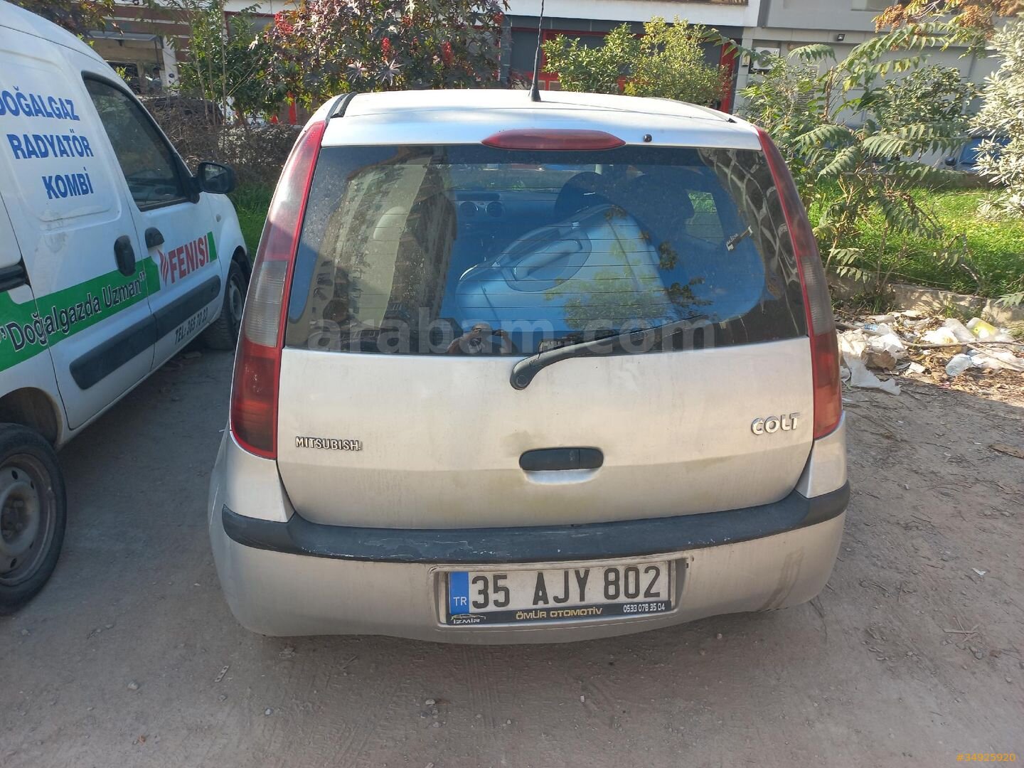 Sahibinden Mitsubishi Colt 1.5 DI-D Inform 2006 Model İzmir 268.000 km Gri (Gümüş) 4
