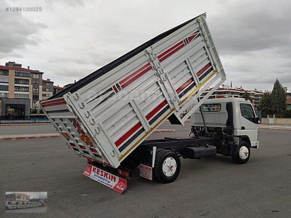 SIFIR DAMPERLİ 2014 MODEL FUSO B75=187 BİNDE=