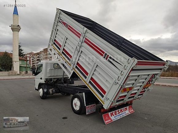 SIFIR DAMPERLİ 2014 MODEL FUSO B75=187 BİNDE=