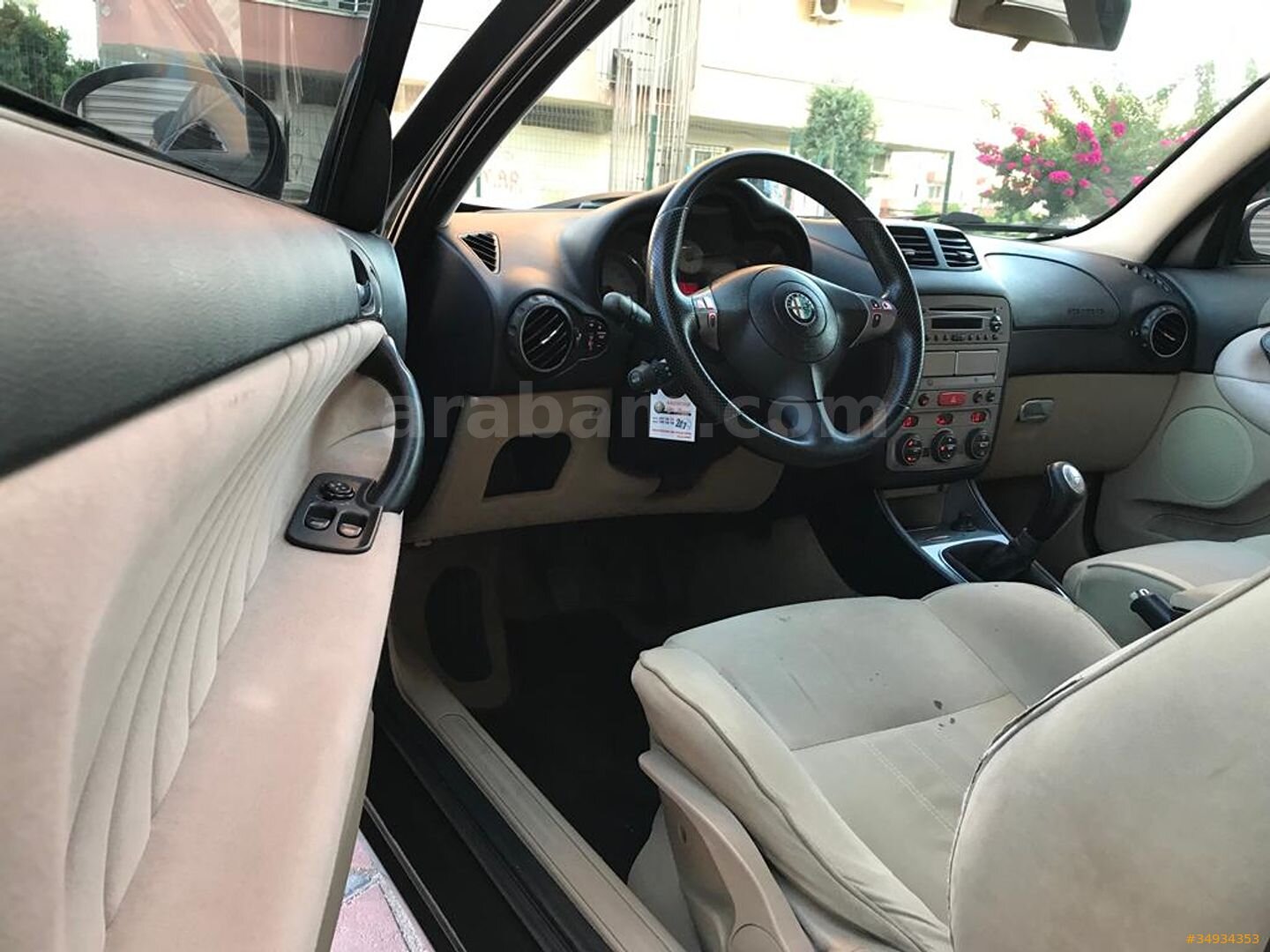 Sahibinden Alfa Romeo 147 1.6 TS Distinctive 2005 Model Mersin 245.000 km Siyah 3