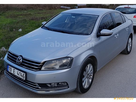Sahibinden Volkswagen Passat 1.6 TDi BlueMotion Comfortline 2012 Model  249.XXX km Gri