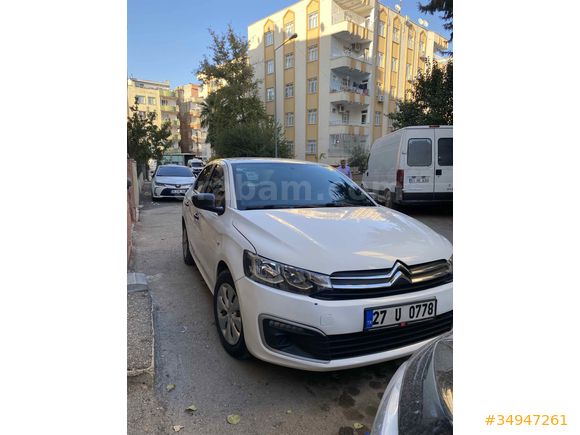 Sahibinden Citroen C-Elysee 1.6 HDi Live 2017 Model Gaziantep