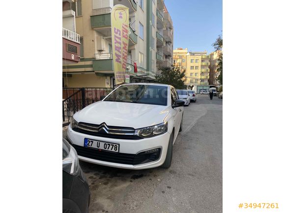 Sahibinden Citroen C-Elysee 1.6 HDi Live 2017 Model Gaziantep