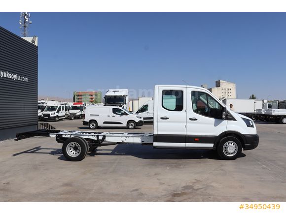 MBS BÜYÜKSOYLUDAN 2023 500 ELD ÇİFT KABİN ŞASE KLİMALI KAMYON