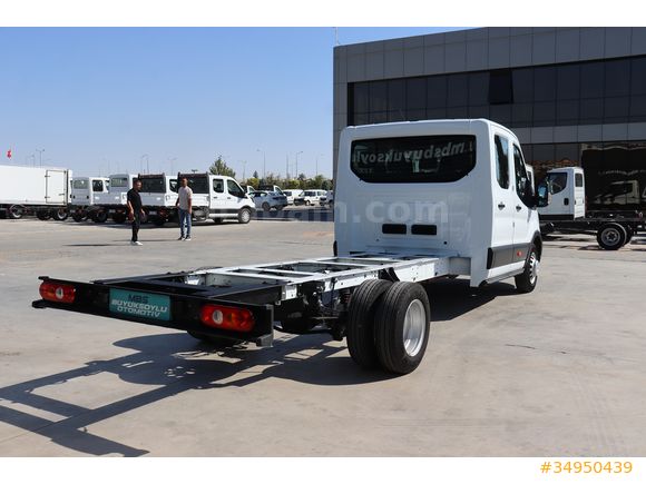 MBS BÜYÜKSOYLUDAN 2023 500 ELD ÇİFT KABİN ŞASE KLİMALI KAMYON