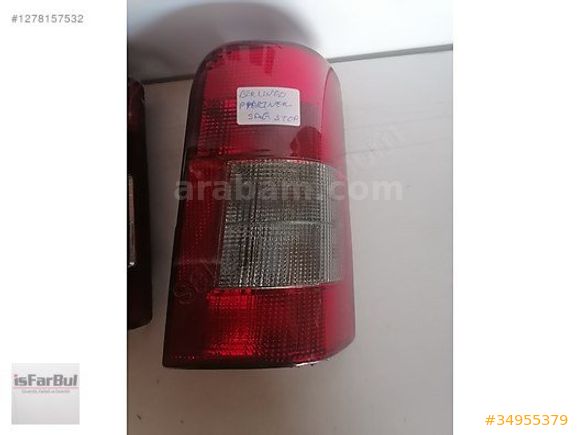 CITROEN BERLİNGO PEJO PARTNER PANEL ARKA SAĞ STOP