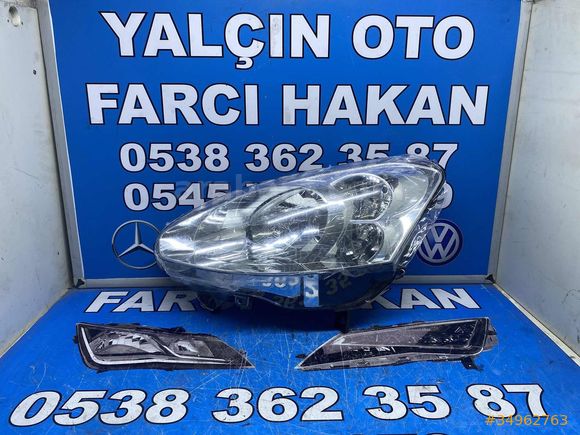 Peugeot partneri sıfır sol far