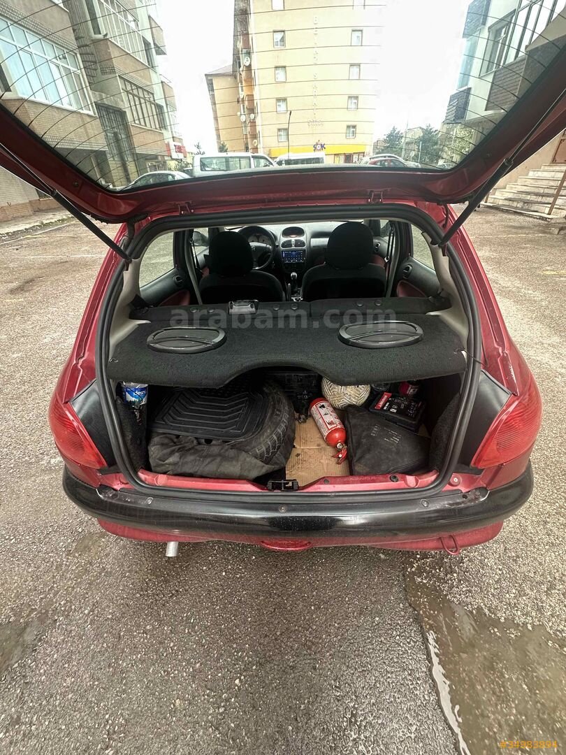 Sahibinden Peugeot 206 1.4 X-Line 2004 Model Erzurum 134.500 km Kırmızı 5