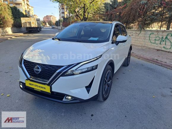 MERT OTO KONYA 2022 NISSAN QASHGAİ 1.3DIG-T CVT BEYAZ BOYASIZ