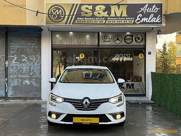 S&M AUTO'DAN 2017 MODEL RENAULT MEGANE İCON HATASIZ/BOYASIZ