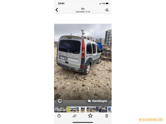 Sahibinden Renault Kangoo Multix 1.5 dCi Pampa 2012 Model 