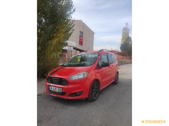 Ford Tourneo Courier 1.6 TDCi Black Line 2017 Model Sıfır Ayarında