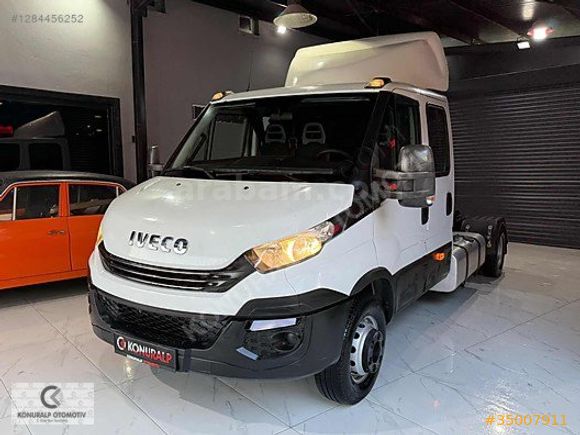KONURALP 2019 İVECO DAİLY 37BİN KM ÇİFT KABİN KÖRÜKÇEKİCİ DORSE
