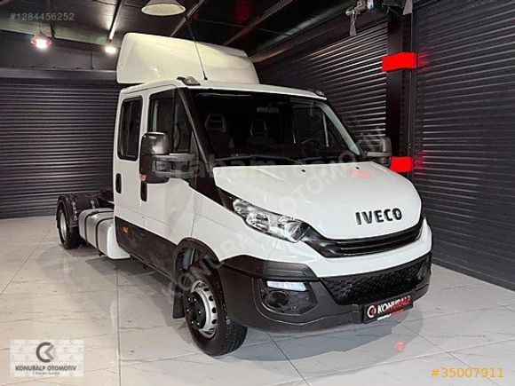 KONURALP 2019 İVECO DAİLY 37BİN KM ÇİFT KABİN KÖRÜKÇEKİCİ DORSE