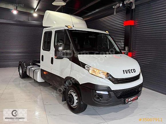 KONURALP 2019 İVECO DAİLY 37BİN KM ÇİFT KABİN KÖRÜKÇEKİCİ DORSE