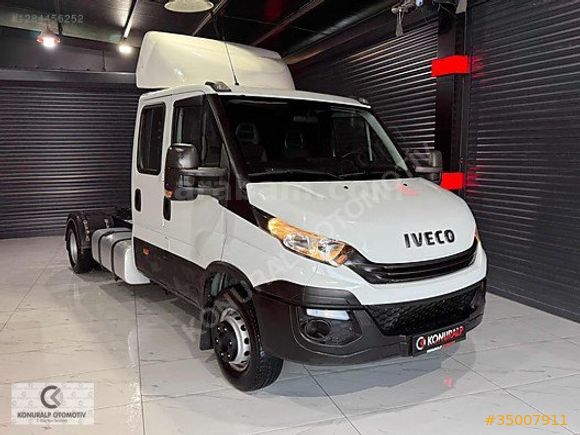KONURALP 2019 İVECO DAİLY 37BİN KM ÇİFT KABİN KÖRÜKÇEKİCİ DORSE