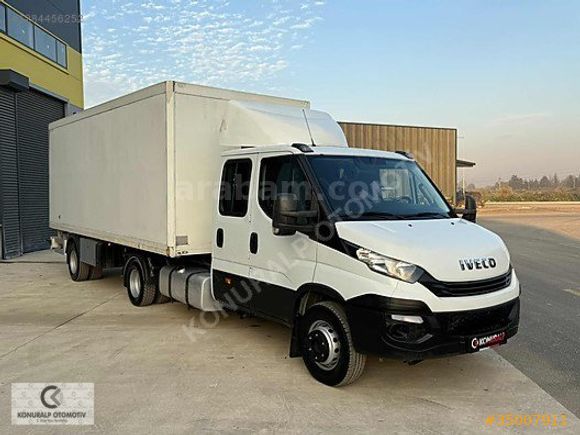 KONURALP 2019 İVECO DAİLY 37BİN KM ÇİFT KABİN KÖRÜKÇEKİCİ DORSE
