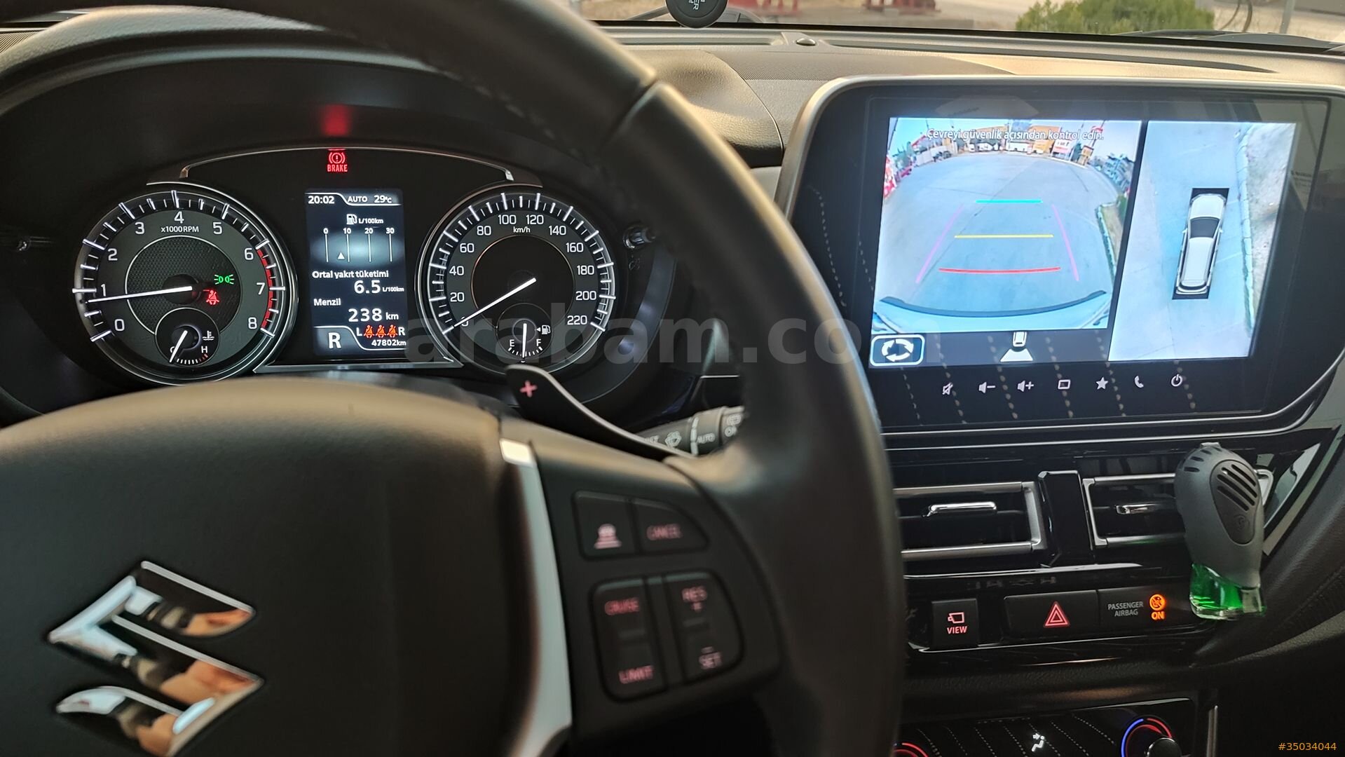 2022 SUZUKİ S CROSS 4X4 ALLGRIP GLX PREMİUM HİBRİT 60.000 KM EN DOLU PAKET 7