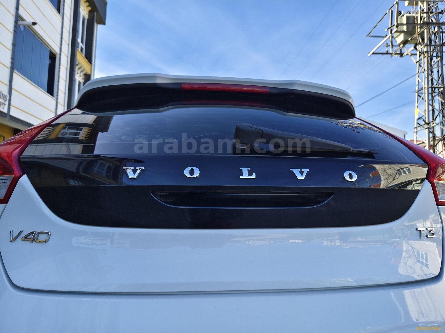 Sahibinden Volvo V40 1.5 Advance 2016 Model Tekirdağ 69.000 km Beyaz 2
