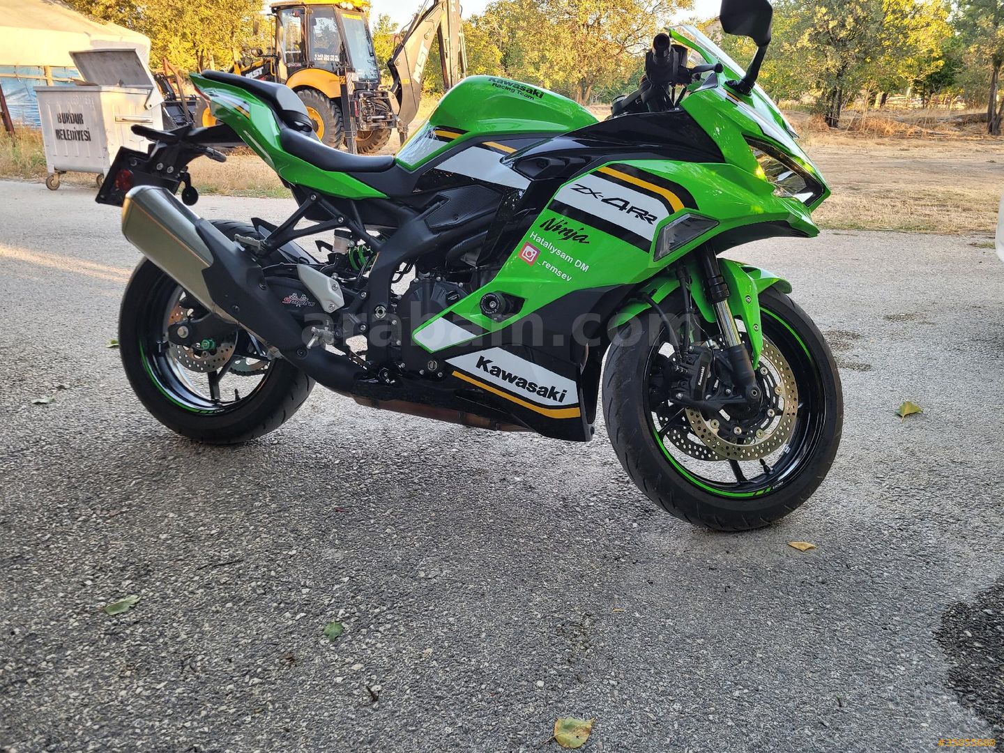 Sahibinden Kawasaki Ninja ZX-4RR 2025 Model Burdur 7.000 km Yeşil