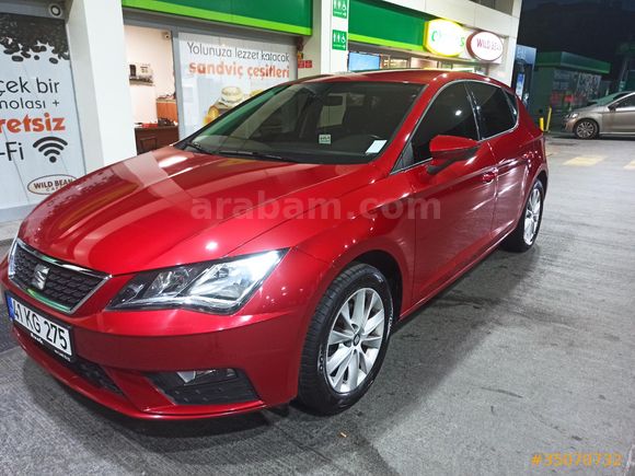 SEAT LEON TEK PARÇA BOYA DESİRE KIRMIZISI ÇOK TEMİZ