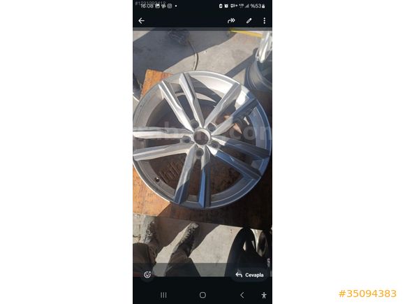 Audi çelik jant
