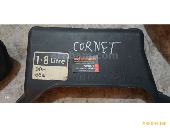 Ford connect turbo intercooled kapağı