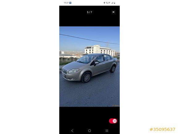 Sahibinden Fiat Linea 1.3 Multijet Active Plus 2012 Model