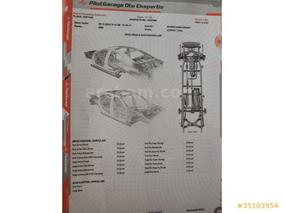 Sahibinden Mini Cooper 1.6 Türkiye Paketi 2004 Model Niğde 196.000