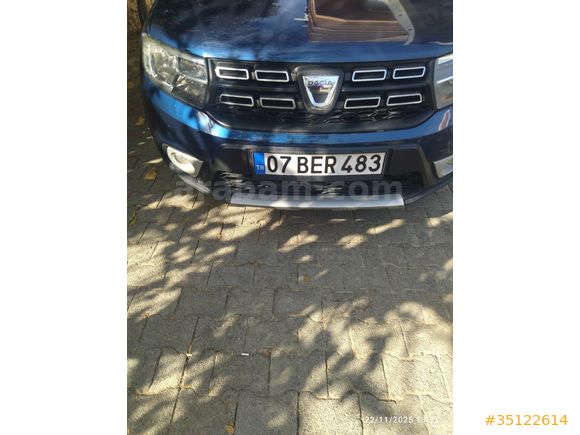 Galeriden Dacia Sandero 1.5 dCi Stepway 2017 Model Mersin