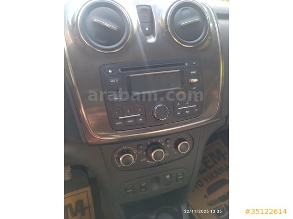 Galeriden Dacia Sandero 1.5 dCi Stepway 2017 Model Mersin