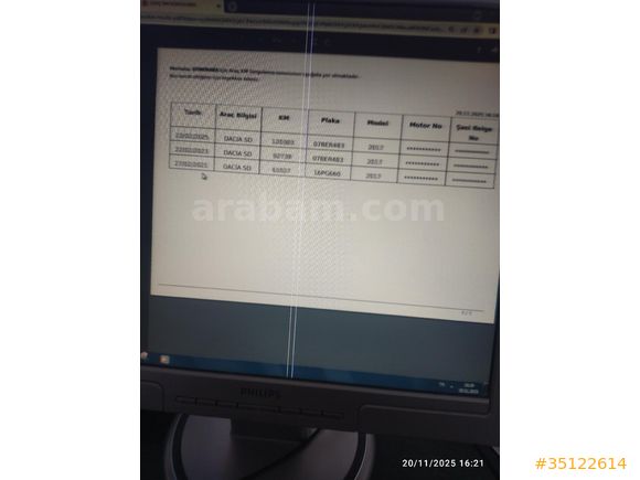 Galeriden Dacia Sandero 1.5 dCi Stepway 2017 Model Mersin