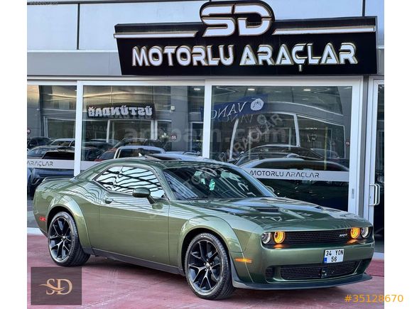 -SD-2020 DODGE CHALLANGER WİDEBODY-SUNROOF-DİSTRONİC BOYASIZ