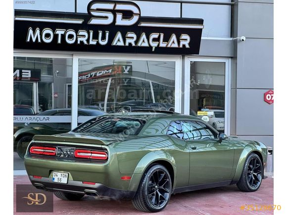 -SD-2020 DODGE CHALLANGER WİDEBODY-SUNROOF-DİSTRONİC BOYASIZ