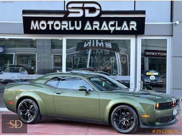 -SD-2020 DODGE CHALLANGER WİDEBODY-SUNROOF-DİSTRONİC BOYASIZ