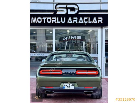 -SD-2020 DODGE CHALLANGER WİDEBODY-SUNROOF-DİSTRONİC BOYASIZ