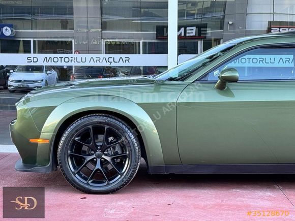 -SD-2020 DODGE CHALLANGER WİDEBODY-SUNROOF-DİSTRONİC BOYASIZ