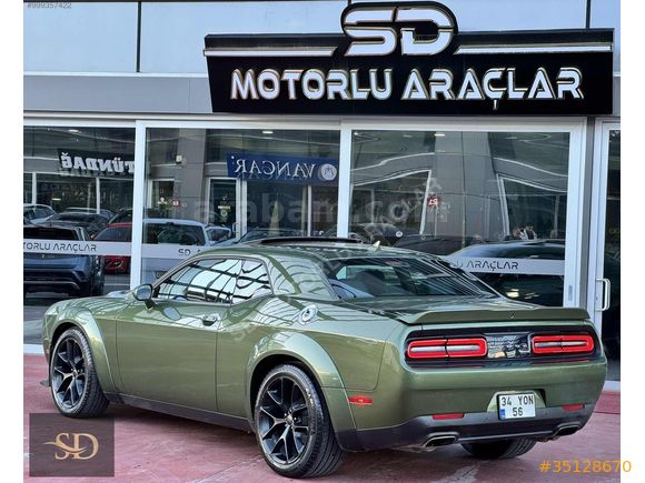 -SD-2020 DODGE CHALLANGER WİDEBODY-SUNROOF-DİSTRONİC BOYASIZ