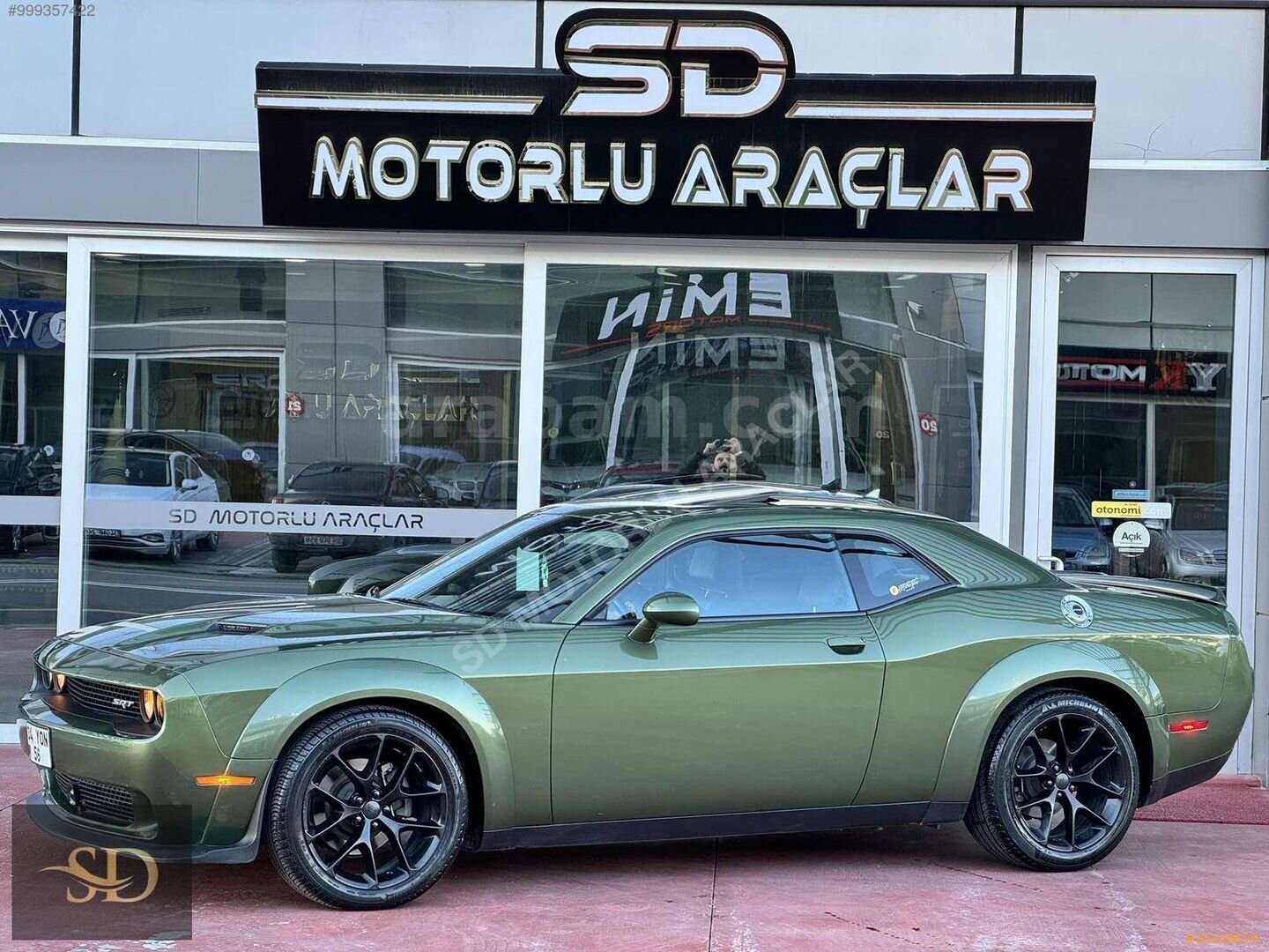 Galeriden Dodge Challenger SXT Plus 2020 Model Ankara 37.000 km Yeşil 1
