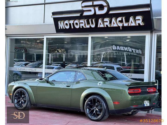 -SD-2020 DODGE CHALLANGER WİDEBODY-SUNROOF-DİSTRONİC BOYASIZ
