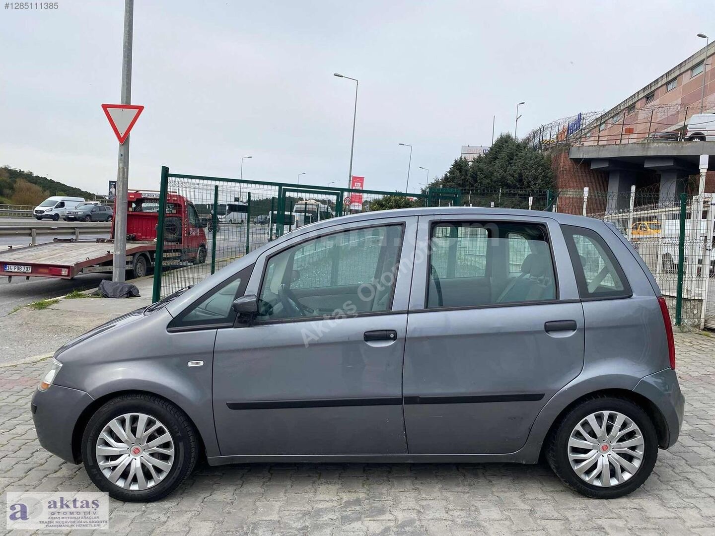 Galeriden Fiat Idea 1.4 Dynamic Plus 2005 Model İstanbul 200.000 km Gri 5