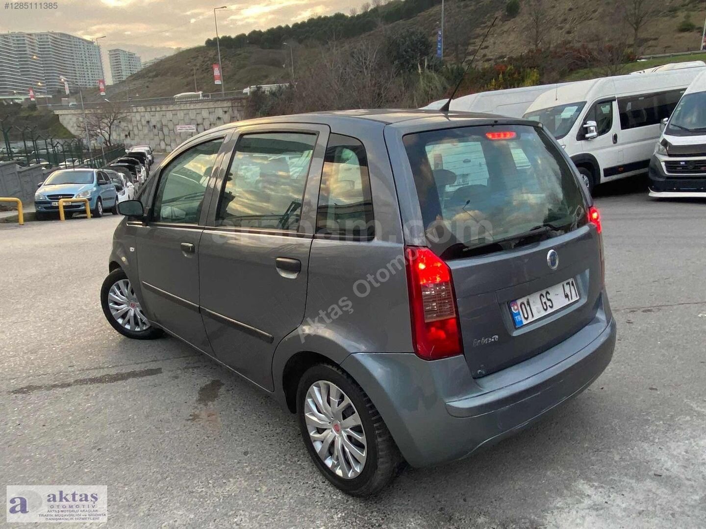 Galeriden Fiat Idea 1.4 Dynamic Plus 2005 Model İstanbul 200.000 km Gri 7