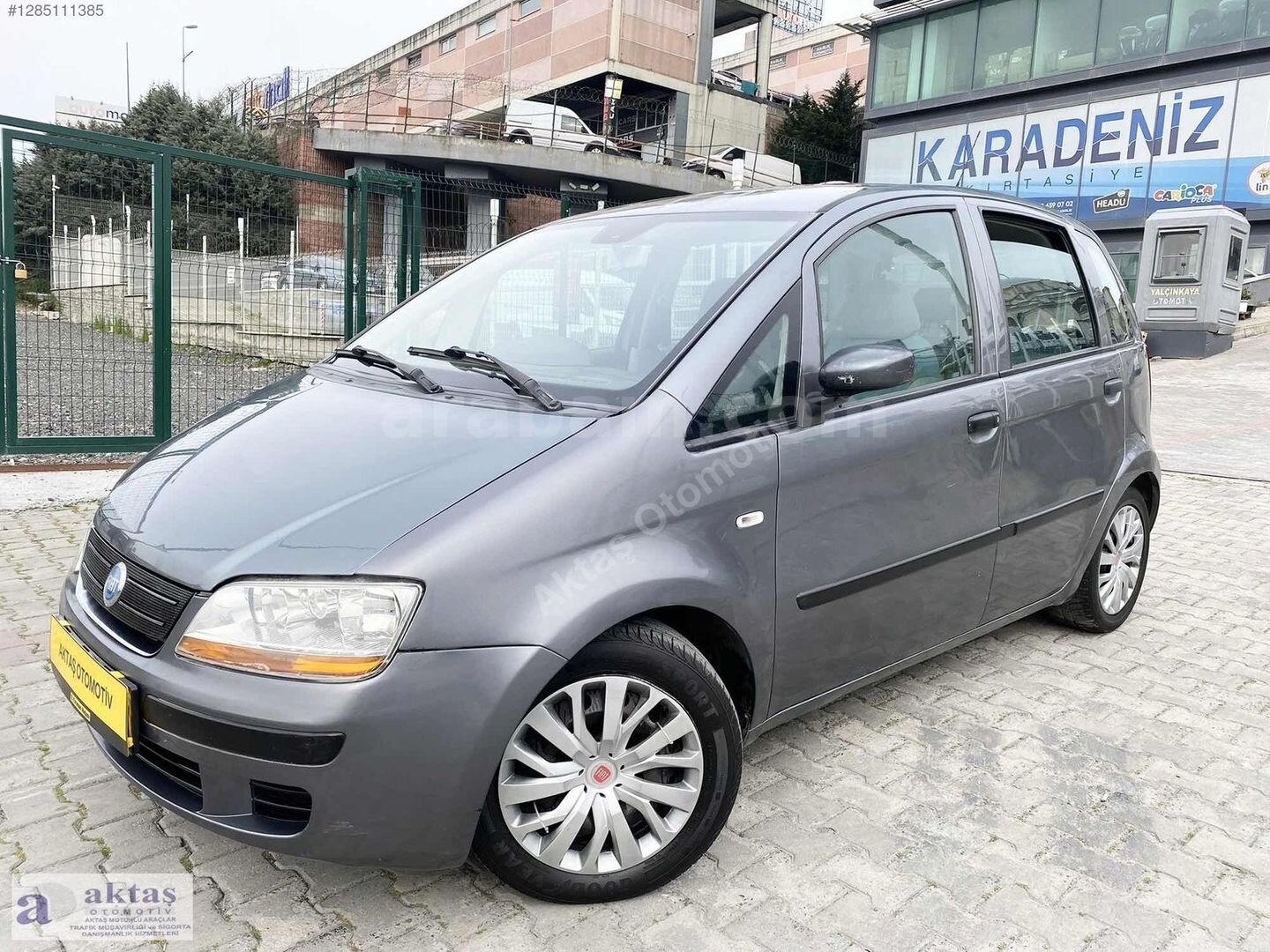 Galeriden Fiat Idea 1.4 Dynamic Plus 2005 Model İstanbul 200.000 km Gri 3