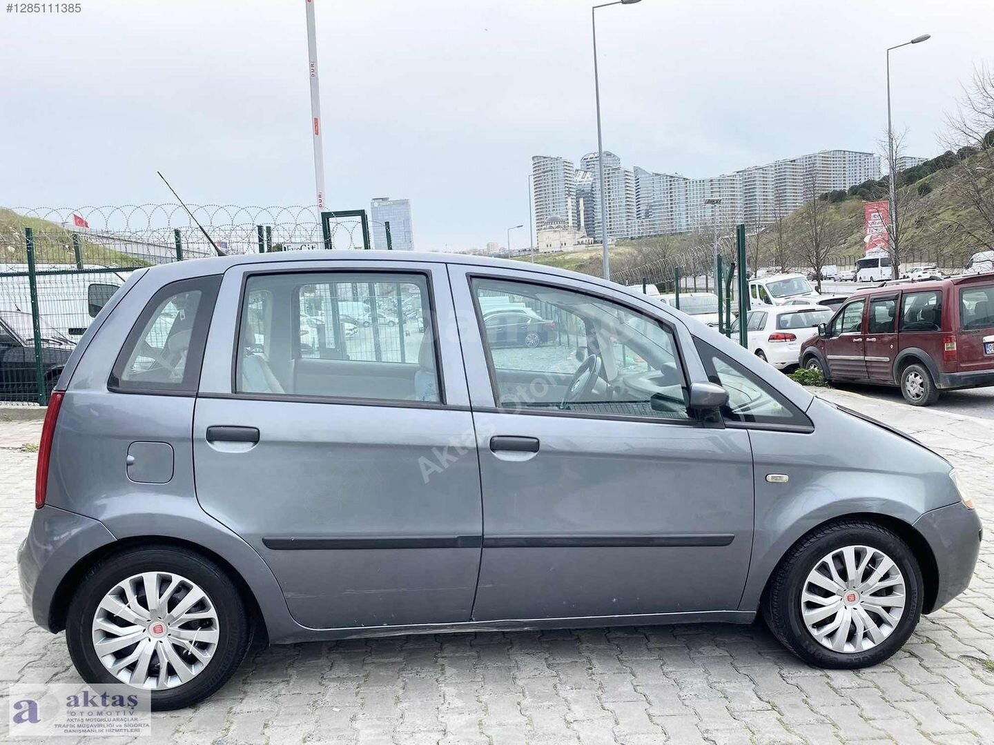 Galeriden Fiat Idea 1.4 Dynamic Plus 2005 Model İstanbul 200.000 km Gri 4