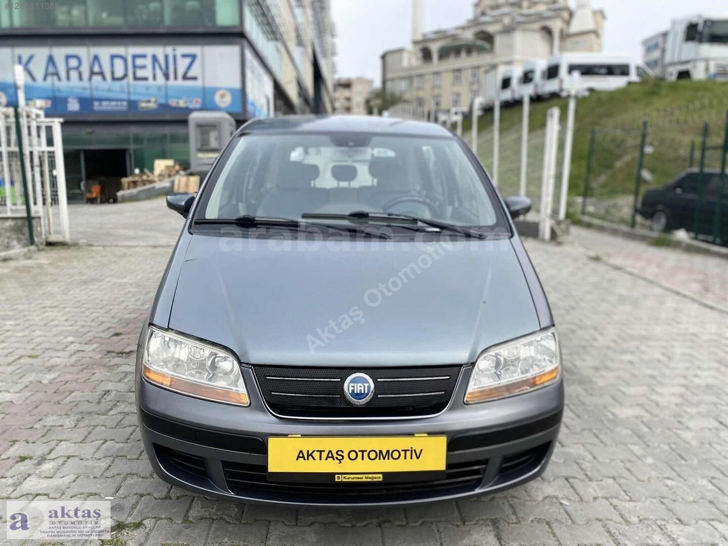 Galeriden Fiat Idea 1.4 Dynamic Plus 2005 Model İstanbul 200.000 km Gri 2