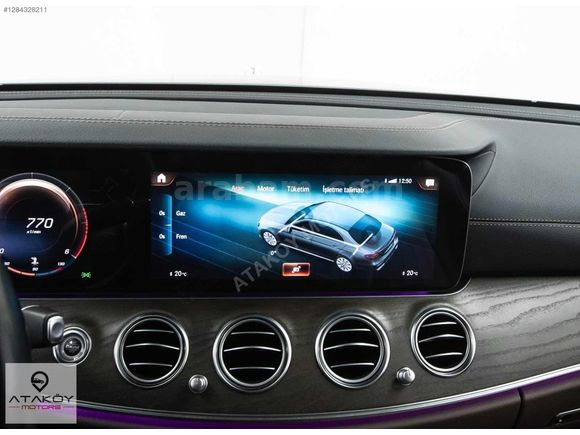 ATAKÖY MOTORS'DAN MERCEDES E200 ÇİFT HFZ+VAKUM+BURMESTER+COMMAND