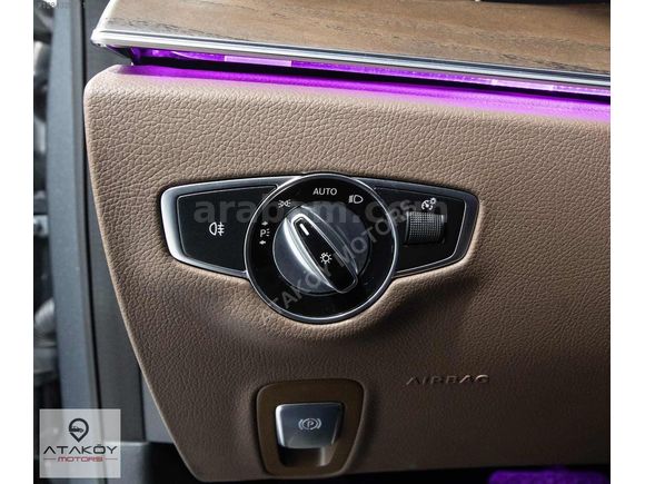 ATAKÖY MOTORS'DAN MERCEDES E200 ÇİFT HFZ+VAKUM+BURMESTER+COMMAND