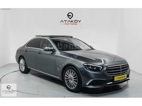 ATAKÖY MOTORS'DAN MERCEDES E200 ÇİFT HFZ+VAKUM+BURMESTER+COMMAND